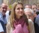Letizia d'espagne et Felipe visitent les trésors du Montserrat, massif montagneux situé à quelques kilomètres de Barcelone, en Espagne. Le 14 juillet 2011.