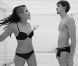Cassie Ventura dans la box de Calvin Klein, pour la pub CK One. On aime ! 