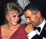  Zsa Zsa Gabor et son époux le prince Frederic von Anhalt en 1989 à Cologne 