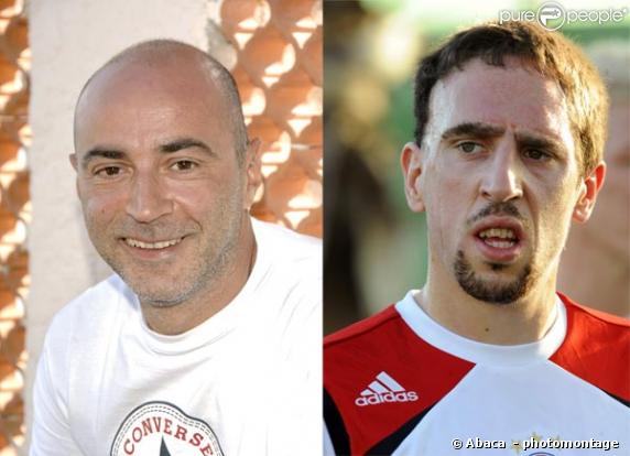 Patrick Bosso et Franck Ribéry