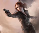 Affiche du film The Avengers avec Scarlett Johansson en Veuve noire 
