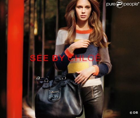 Marine Vacth dans la campagne See by Chloé