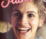 Julia Roberts, en couv\' du magazine britannique <em>Flicks</em> de février 1994.<br />