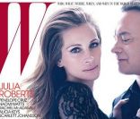 Julia Roberts et Tom Hanks posent en couple pour la couv\' du magazine <em>W</em> de juin 2011.<br />