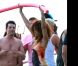 Rihanna en vacances à La Barbade, le 6 août 2011.