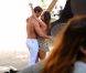 Jennifer Lopez et William Levy sur le tournage du clip I'm Into You