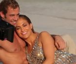 Jennifer Lopez et William Levy sur le tournage du clip I'm Into You