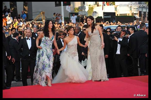 Rachida Brakni, Eva Longoria et Aishwarya Rai