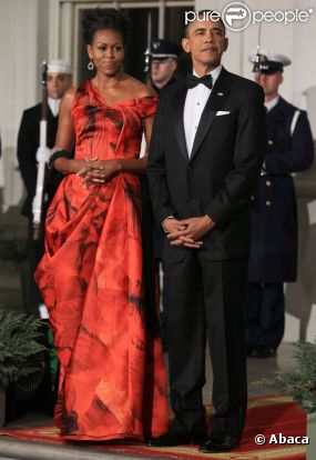 Barack et Michelle Obama 