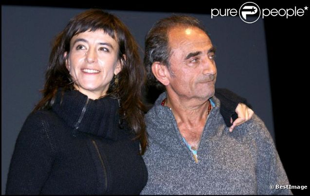 Romane Bohringer et son père Richard Bohringer en 2006