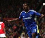 Didier Drogba, a été victime d'un KO lors du match de Chelsea face à Norwich City le 28 août 2011