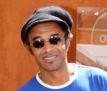 Yannick Noah en juin 2011 à Roland Garros