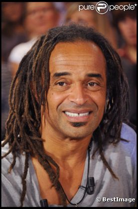 Yannick Noah lors de l'enregistrement de l'émission Vivement Dimanche en octobre 2010  