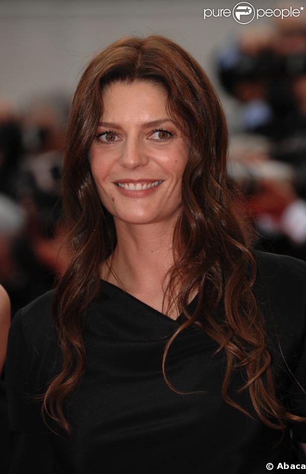 Chiara Mastroianni à la projection à Cannes d'Un conte de Noël