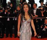 Hafsia Herzi à la projection à Cannes d'Un conte de Noël