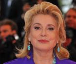 Catherine Deneuve à la projection à Cannes d'Un conte de Noël