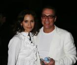 Jean-Claude Van Damme et son épouse à la soirée Canal  