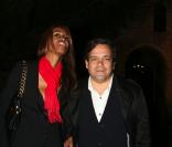 Didier Bourdon et sa compagne à la soirée Canal  