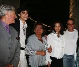 Jean-Claude Van Damme en famille à la soirée Canal  