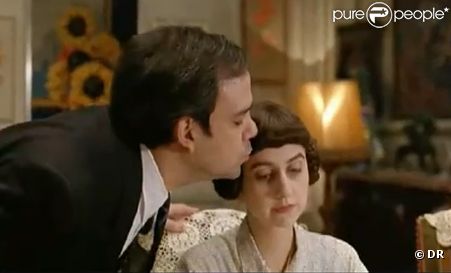Isabelle Gruault avec Didier Bourdon, dans le film  Les 3 Frères  (1995).