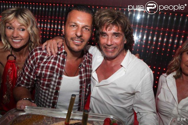 Anniversaire de Jean-Michel Jarre au VIP ROOM de Saint-Tropez, organisé par Jean-Roch, le 24 août 2011