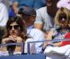 Mirka Federer est venue encourager son mari Roger avec ses jumelles lors du second tour de l'US Open le 2 septembre.