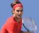 Mirka Federer est venue encourager son mari Roger avec ses jumelles lors du second tour de l'US Open le 2 septembre.