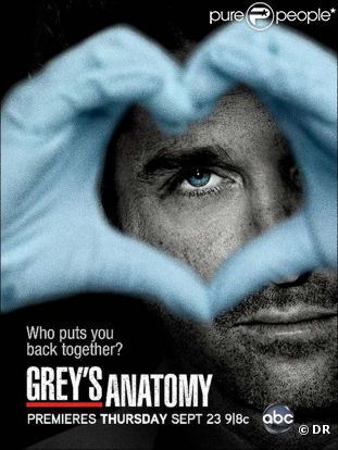 Patrick Dempsey dans  Grey's Anatomy .