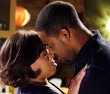 Chandra Wilson et Jason George dans  Grey's Anatomy .