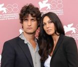 Louis Garrel et Monica Bellucci présentent  Un été Brûlant  à Venise, le 2 septembe 2011.