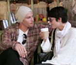 Selma Blair et Matthew Felker, à New York, le 1er mai 2007. 