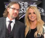 Britney Spears et Jason Trawick, MTV Video Music Awards, à Los Angeles, le 28 août 2011. 