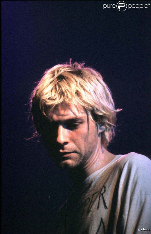 Kurt Cobain à Paris, le 24 juin 1992. 
