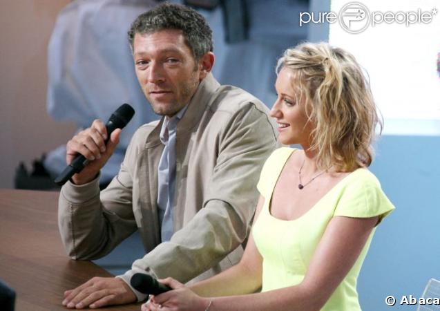 Vincent Cassel et Ludivine Sagnier sur le plateau du Grand Journal à Cannes