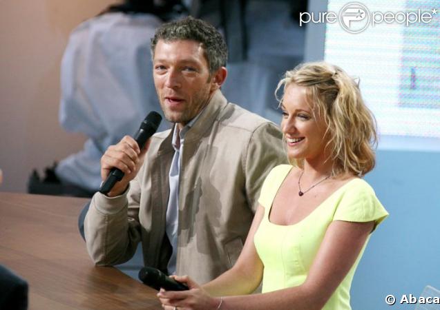 Vincent Cassel et Ludivine Sagnier sur le plateau du Grand Journal à Cannes