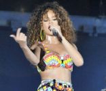 Rihanna en août 2011 à la Barbade