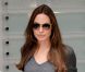 Angelina Jolie, ravissante, sortant d'un studio de production à Londres le 8 septembre 2011