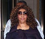 Aretha Franklin a profité de la fashion week, à New York, le 15 septembre 2011.