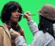 L'actrice Halle Berry tourne une scène de  Cloud Atlas  le 15 septembre 2011 à Glasgow   