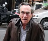 Philippe Lavil lors de la messe en hommage à Tony Krantz, décédée la nuit du 6 ou 7 août. Eglise St Roch à Paris le 16 septembre 2011