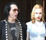 Marilyn Manson et Evan Rachel Wood en 2007