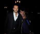 Cyril Lignac et Stéphane Plaza lors des 25 ans de Paris Première au Grand Palais, à Paris. Le 20 septembre 2011