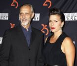 Tom Novembre et Karine Blouët durant les 25 ans de Paris Première au Grand Palais, à Paris. Le 20 septembre 2011