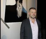 Eric Naulleau durant les 25 ans de Paris Première au Grand Palais, à Paris. Le 20 septembre 2011