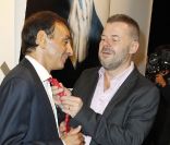 Les deux Eric les plus célèbres du PAF durant les 25 ans de Paris Première au Grand Palais, à Paris. Le 20 septembre 2011