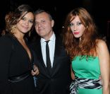 Jean-Charles de Castelbajac et Mareva Galanter lors des 25 ans de Paris Première au Grand Palais, le 20 septembre 2011