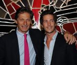 Nicolas et Antoine de Tavernost lors des 25 ans de Paris Première au Grand Palais, le 20 septembre 2011