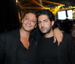 Valéry Zeitoun et John Mamann lors des 25 ans de Paris Première au Grand Palais, le 20 septembre 2011