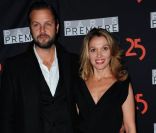 Anne Marivin et son amoureux Joachim Roncin aux 25 ans de Paris Première. 20 septembre 2011<br />