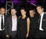 JACQUES EXPERT, ERIC NAULLEAU, KARINE BLOUET présidente de la chaîne Paris Première, THIERRY ARDISSON, XAVIER DE MOULINS